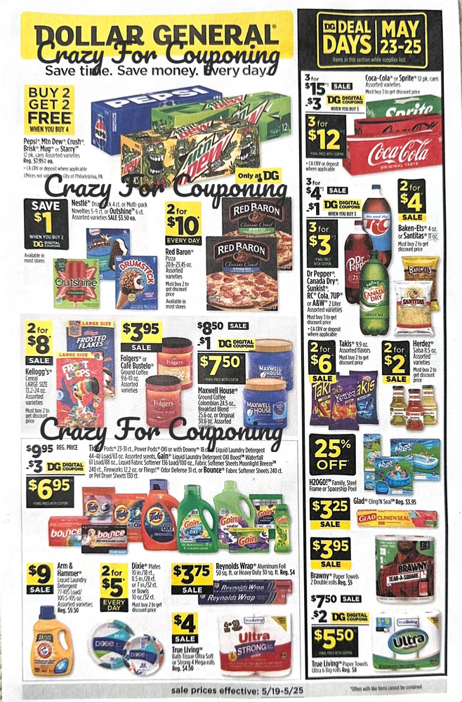 Dollar General Ad Scan May 19-May 25, 2024