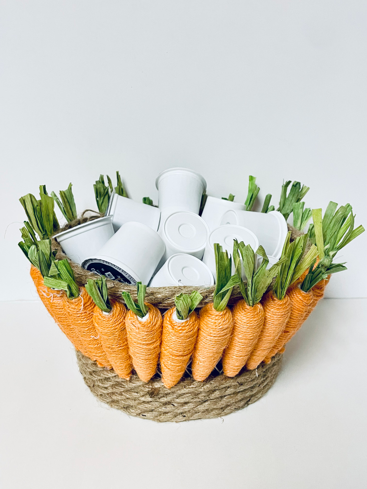 DIY Dollar Tree Carrot Basket for Easter DIY Dollar Tree Carrot Basket for Easter