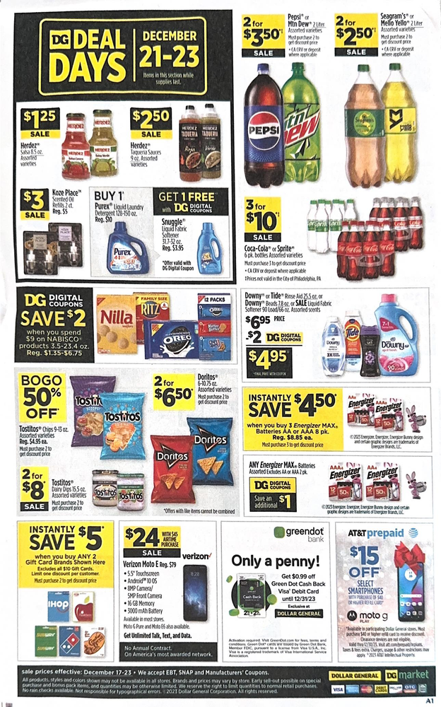 Dollar General Ad Scan December 17, 2023-December 23, 2023 Dollar General Ad Scan December 17, 2023-December 23, 2023