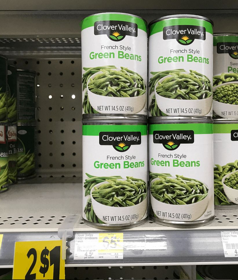 Clover Valley Canned Vegetables 0.66 Each Starting 12/17 Crazy For