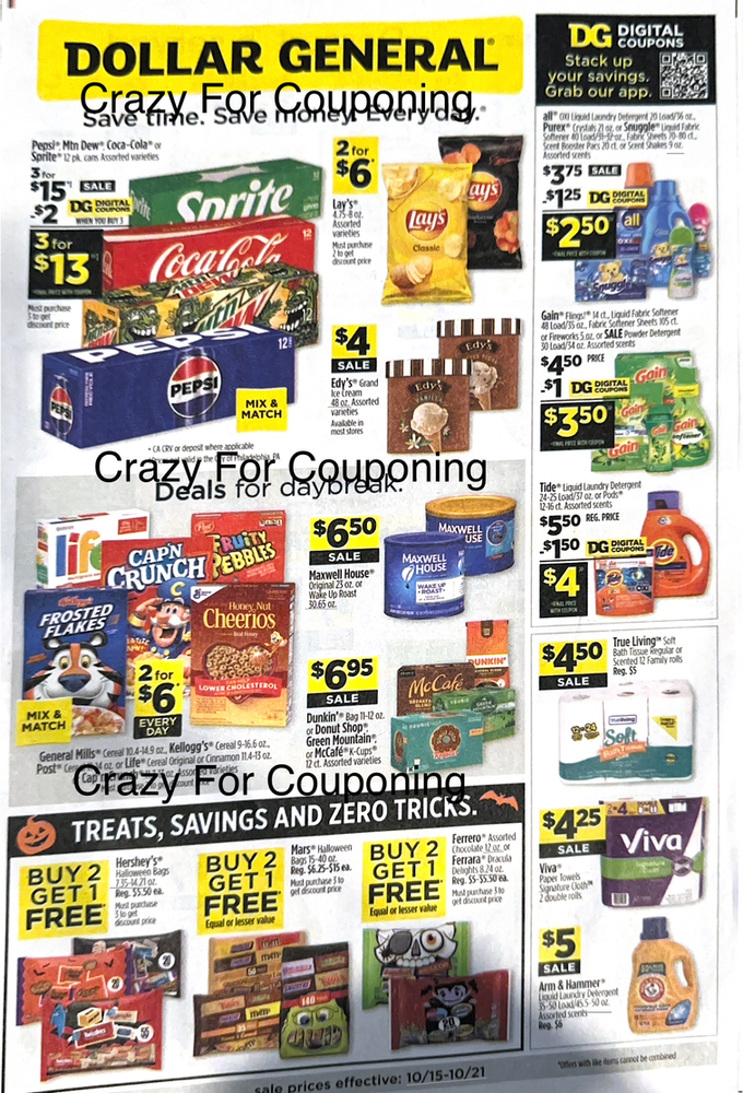 Dollar General Ad Scan October 15, 2023-October 21, 2023 Dollar General Ad Scan October 15, 2023-October 21, 2023