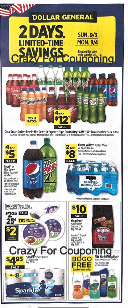 Dollar General Ad Scan September 3, 2023-September 9, 2023