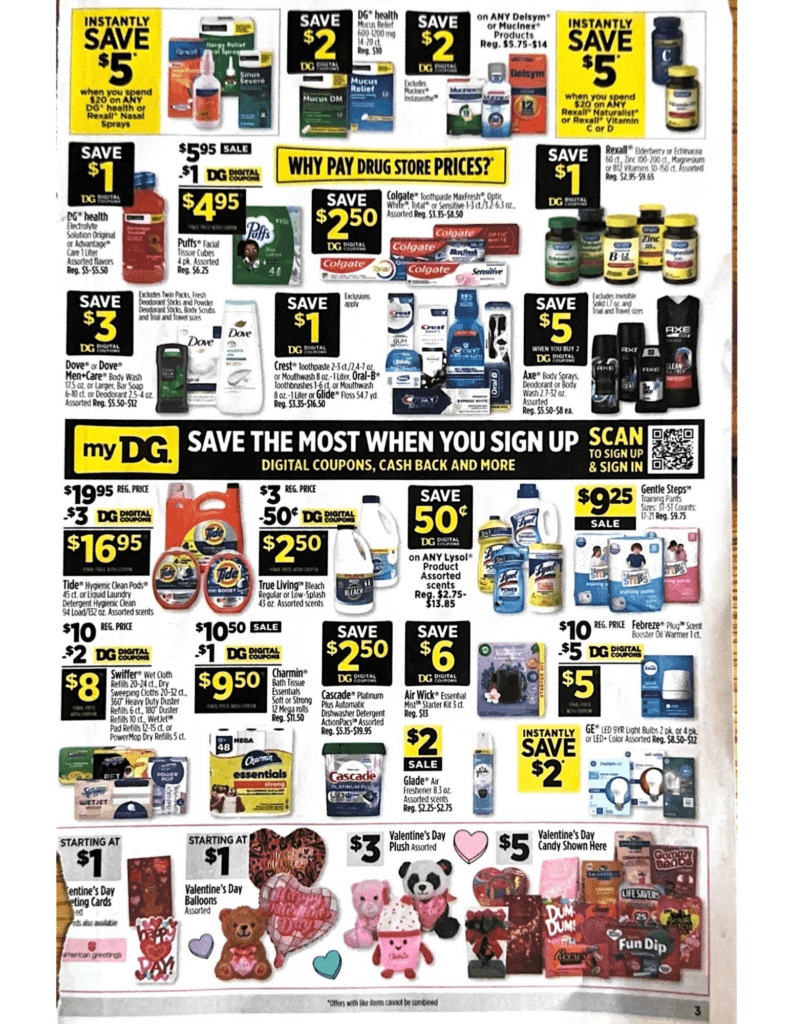 Here is your Dollar General Ad Scan for January 19 January 25, 2025