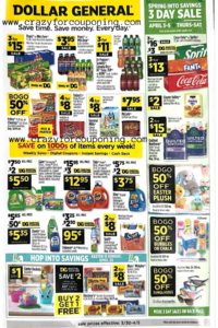 Dollar General Ad Scan March 30, 2025 - April 5, 2025