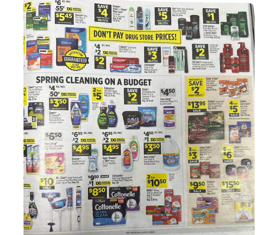 Dollar General Ad Scan for April 20–April 26, 2025