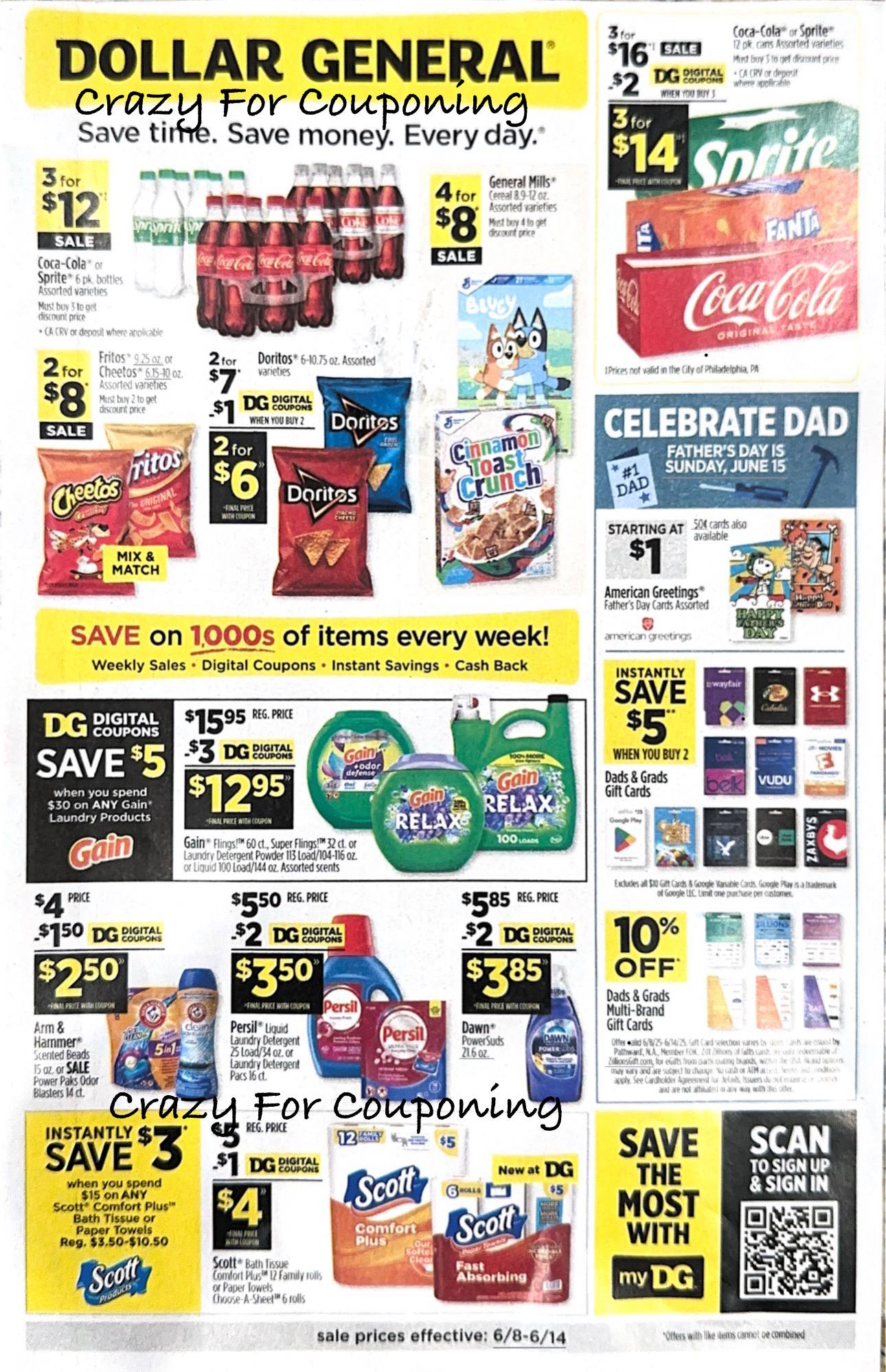 Dollar General Ad Scan June 08–June 14, 2025: