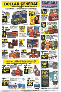 Dollar General Ad 08/24-08/30