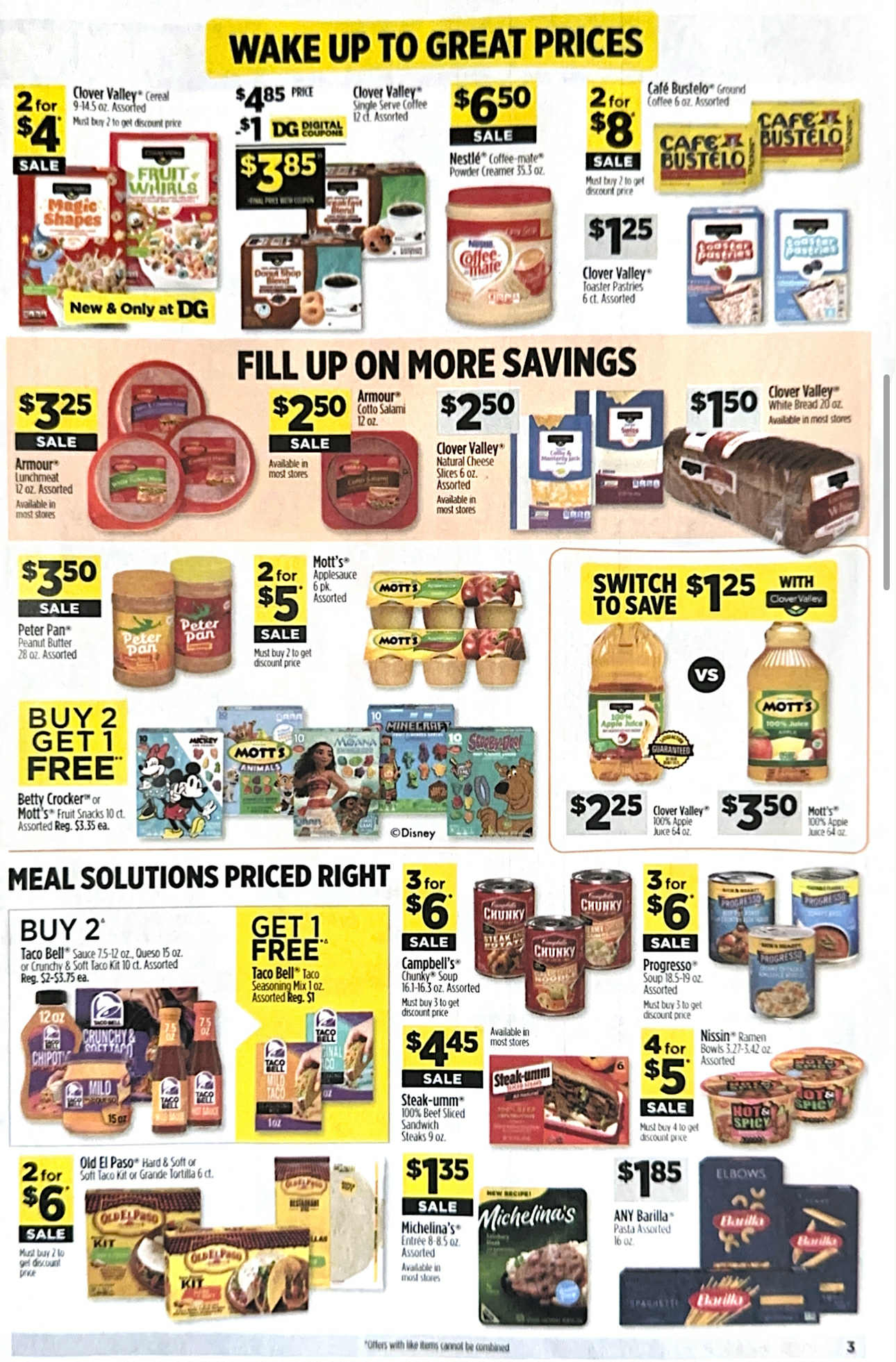 Dollar General Weekly Ad 10/05-10/11
