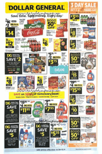 Dollar General Ad Scan & Deals 09/28 – 10/04