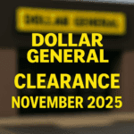 Dollar General Clearance November 2025