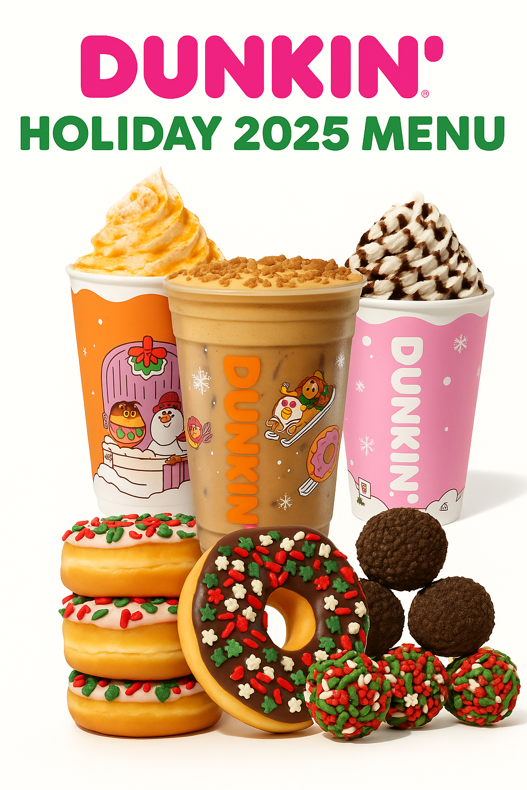 Dunkin Holiday 2025 Menu