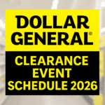 Dollar General Clearance Event 2026