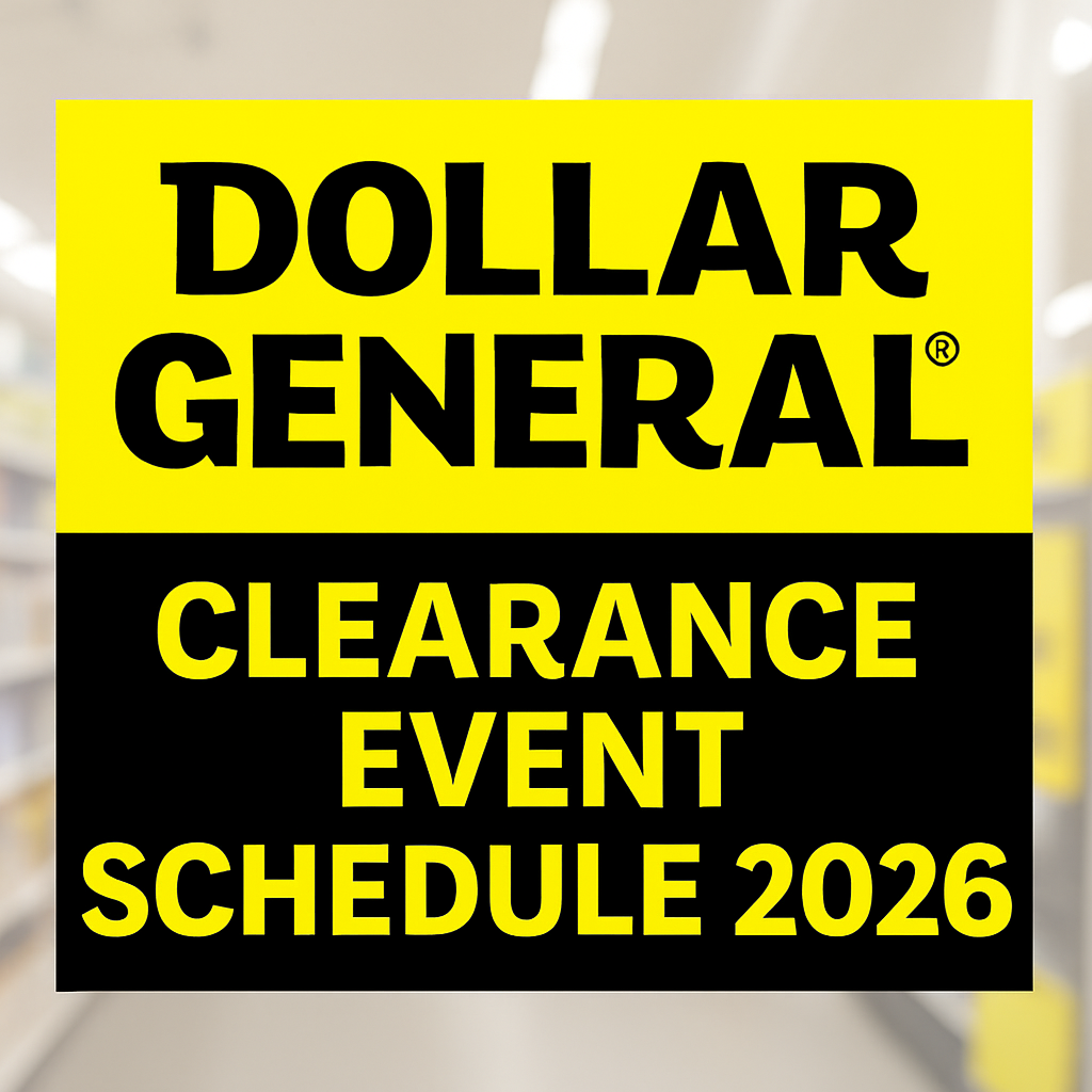 Dollar General Clearance Event 2026