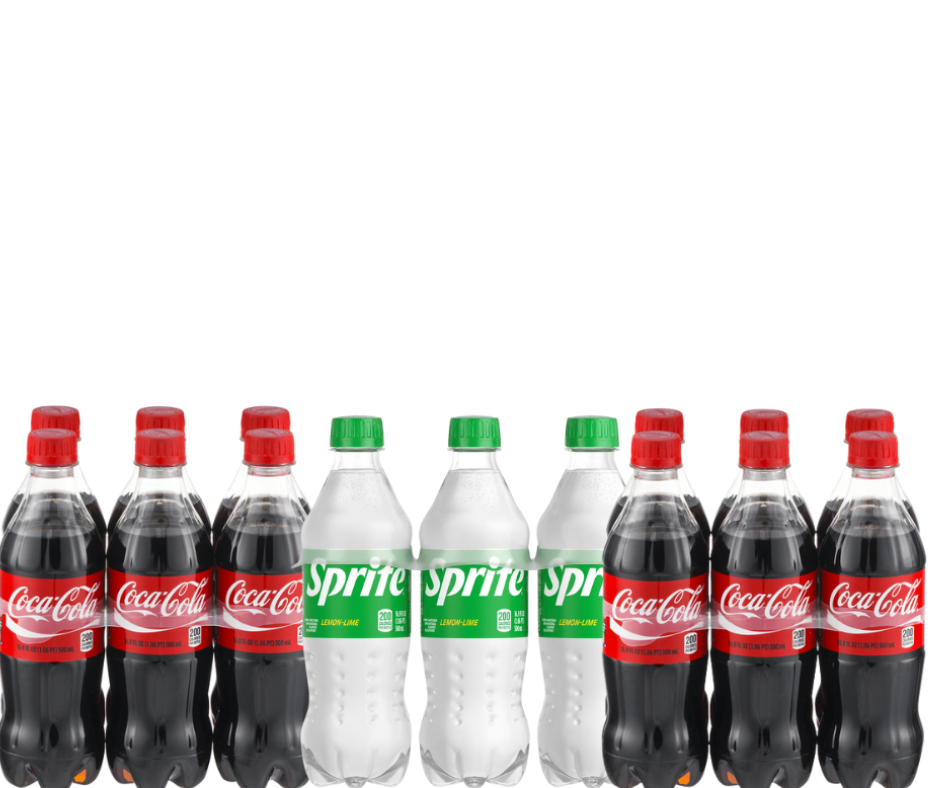 Coca-Cola, Diet Coke, Sprite 6-Pack Bottles