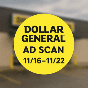 Dollar General Ad 11/16-11/22