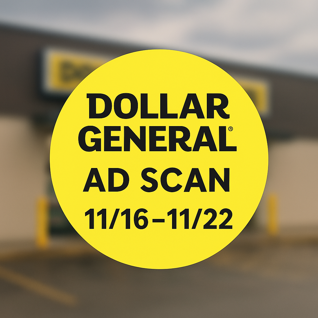 Dollar General Ad 11/16-11/22