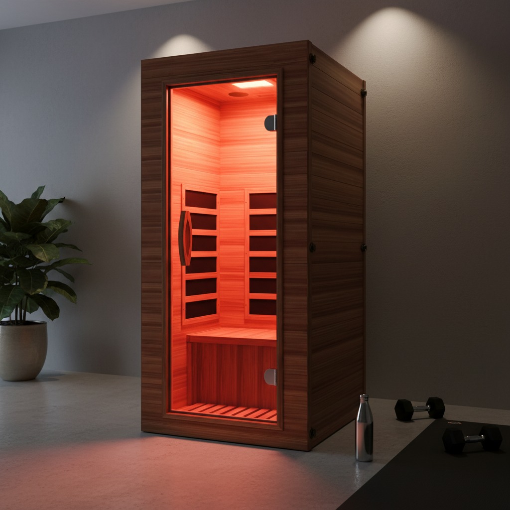 EZLIFE 1 Person Solo Advanced Elite Controlled EMF Infrared Sauna