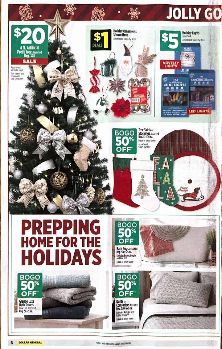 Dollar General Ad 11/30-12/06