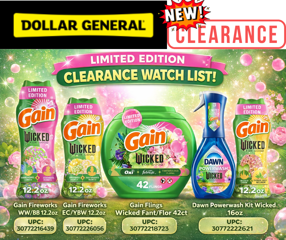 Dollar General December 2025 Clearance 