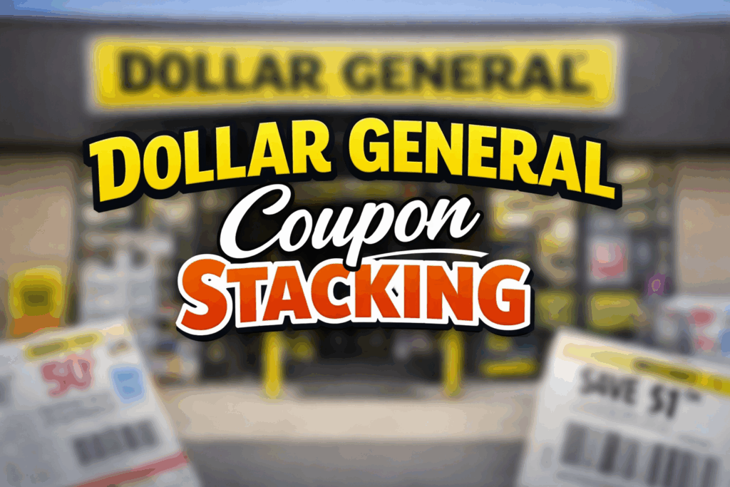Dollar General Coupon Stacking
