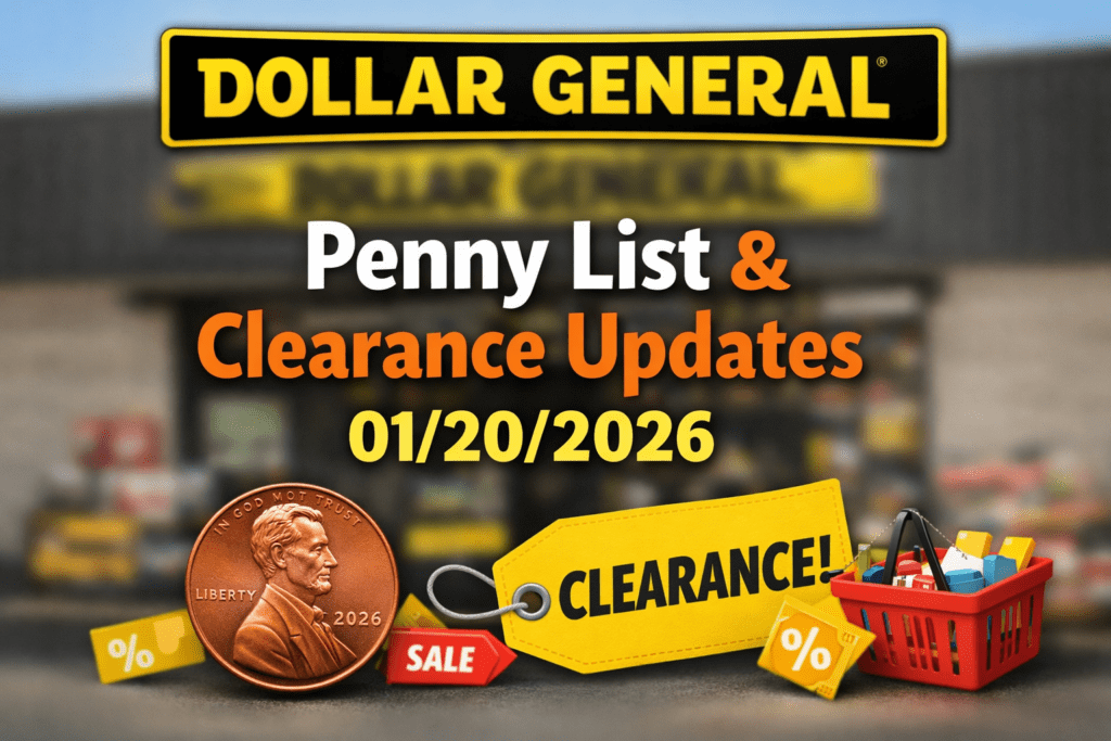 Dollar General Penny List 01/20