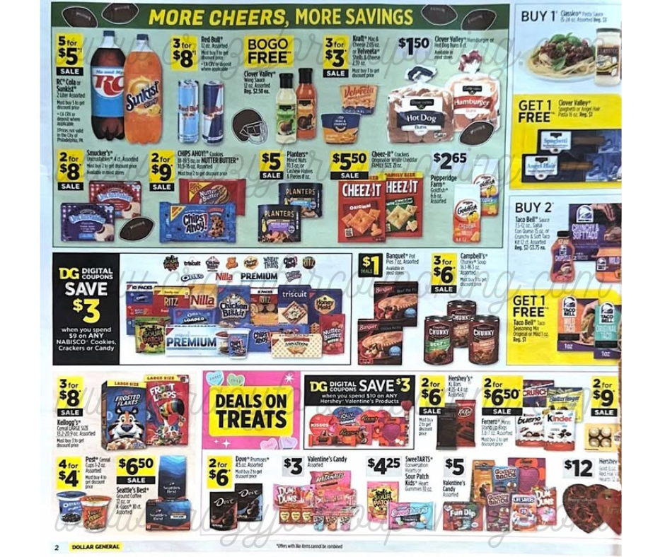 The Dollar General Ad for February 08–February 14, 2026 (02/08-02/14)